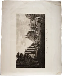 Broadway, Nueva York, de un Atlas de los Estados Unidos, 1824